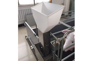 SS self-help feeder and plastic hopper